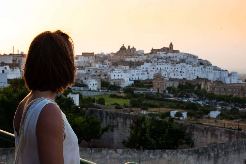 ostuni sunset