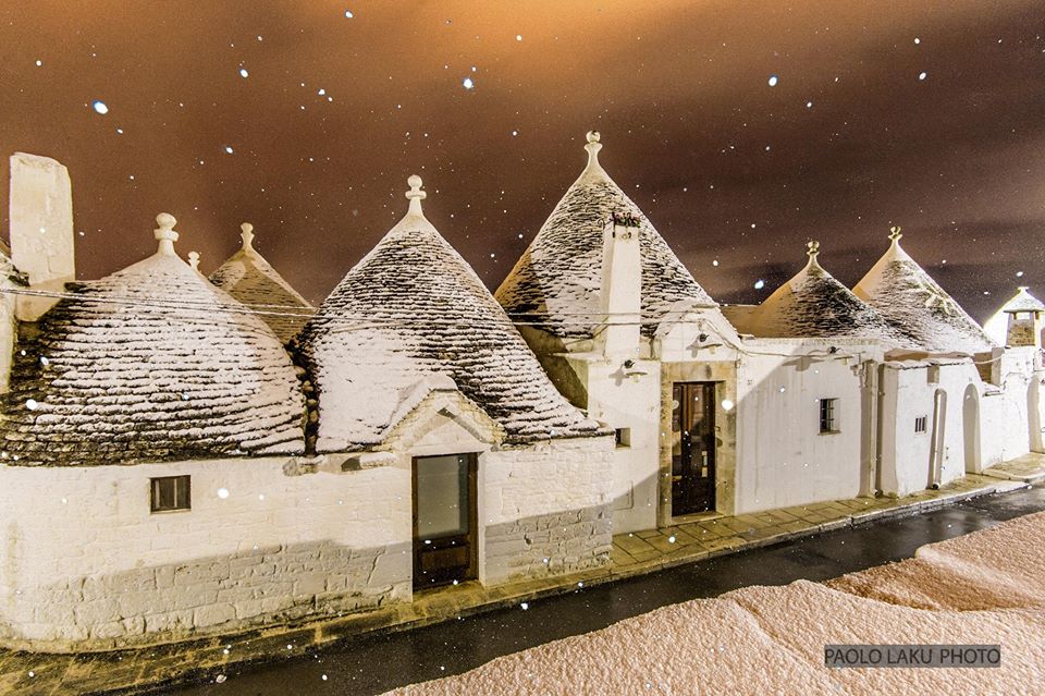 best pictures puglia in the snow
