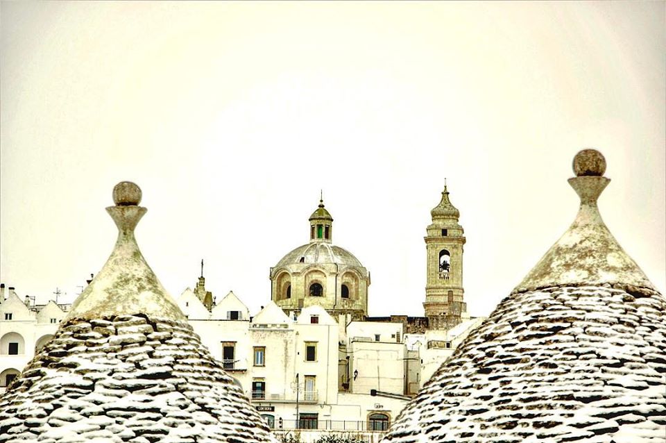 best pictures puglia in the snow