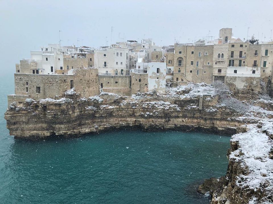 best pictures puglia in the snow